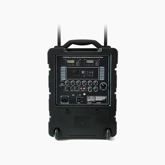 E&amp;W PAS-1000 포터블 앰프 스피커/ 최대출력 400W/ 무선 2채널