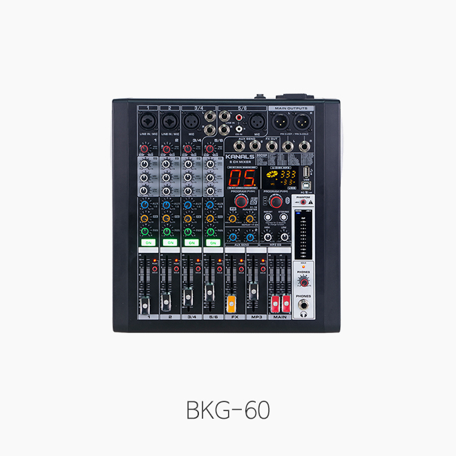 [KANALS] BKG-60 오디오 믹서