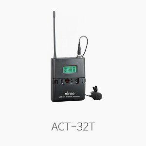 [MIPRO] ACT-32T, 무선 벨트펙 송수신기 + 핀마이크