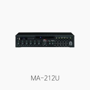 [인터엠] MA-212U/MA212U, USB MP3 플레이어 내장 PA앰프/ 6채널입력 5회선출력/ 정격출력 120W
