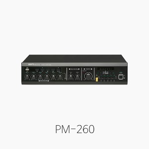 [인터엠] PM-260, PA 믹싱앰프/ USB 음원입력