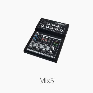[MACKIE] Mix5, 5채널 컴팩트 믹서