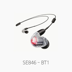 [SHURE] SE846 BT1, Clear/ 유선 + 블루투스 이어폰