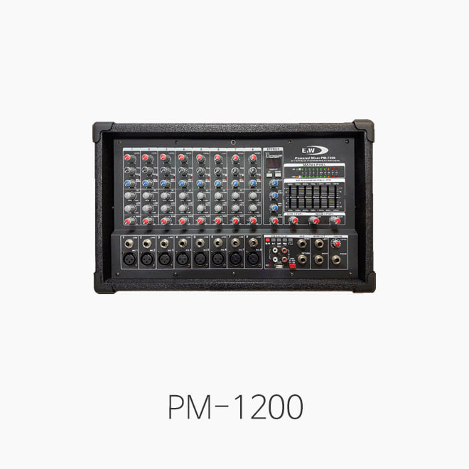 [E&amp;W] PM-1200 파워드 믹서