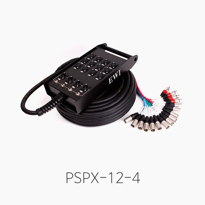 [EWI] PSPX-12-4 / 10, 15, 30, 45M / 12CH 4RETURN 멀티케이블 완제품 / 스네이크 케이블 XLR 12CH / XLR/PHONE 4 RETURN