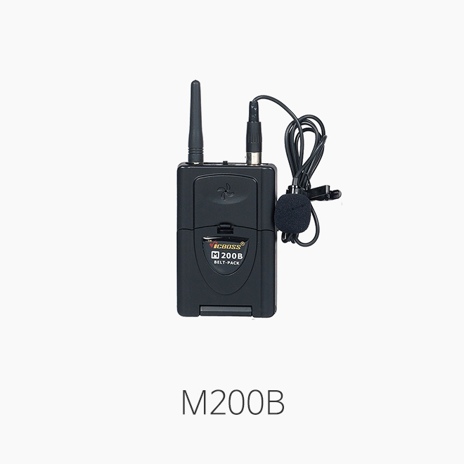 [VicBoss] M200B 벨트팩 핀마이크
