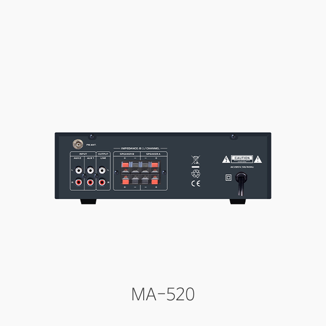 [GNS] MA-520, 출력 2채널 미니앰프 / 80W * 2