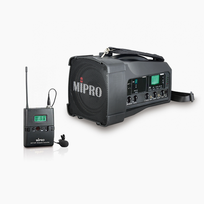 MIPRO 미프로 MA-100/ 휴대용 무선앰프/  2023신형/ 경찰청 휴대앰프/ 케이스 증정