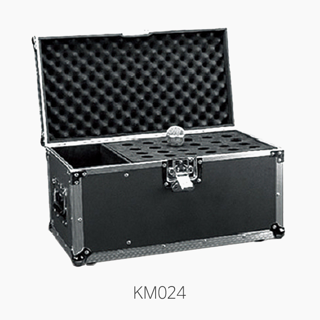 [E&amp;W] KM024-PRO 유선마이크(24개) &amp; 케이블 케이스/ KM024
