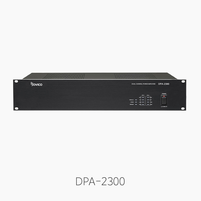 [SOVICO] 소비코 DPA-2300 파워앰프