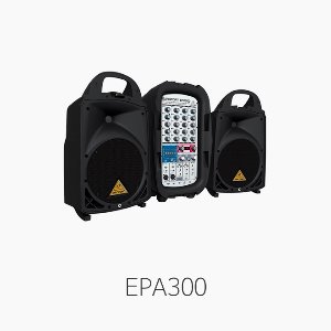 [베링거] EPA300, 이동식 앰프스피커 시스템