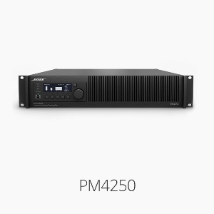 [BOSE] PM4250, 4채널 컨피그레이션 파워앰프