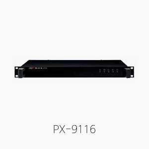 [인터엠] PX-9116, Matrix 비상패널, 릴레이 그룹과 연결되어 원격, 비상 신호가 입력되면 우선 순위로 MODE 전환 (PX9116)