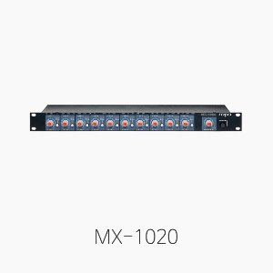 [MPA] MX-1020, 10채널 마이크믹서/ 48V 팬텀파워 내장