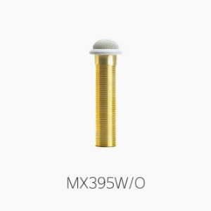 [SHURE] MX395WO, 소형 바운더리 마이크/ 전지향성/ 3핀 XLR/ 흰색