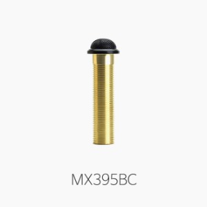 [SHURE] MX395BC, 소형 바운더리 마이크/ 단일지향성/ 3핀 XLR