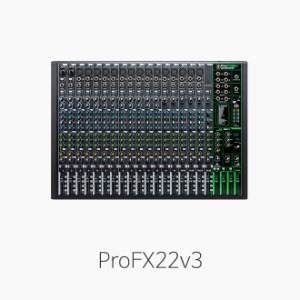 [MACKIE] ProFX22v3, 22채널 프로페셔널 이펙트 믹서