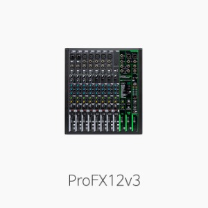 [MACKIE] ProFX12v3, 12채널 프로페셔널 이펙트 믹서
