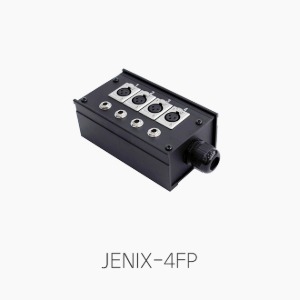 JENIX-4FP / 4채널 마이크 잭박스/ 잭 포함