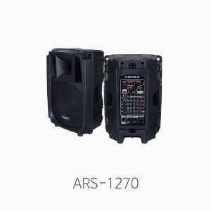 [KANALS] ARS-1270 액티브 스피커/ 12&quot; 600W/ 8채널 믹서 &amp; 블루투스 내장