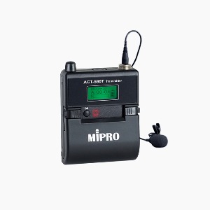 [MIPRO] ACT-580T 충전식 무선 벨트팩 송신기/  5.8GHz